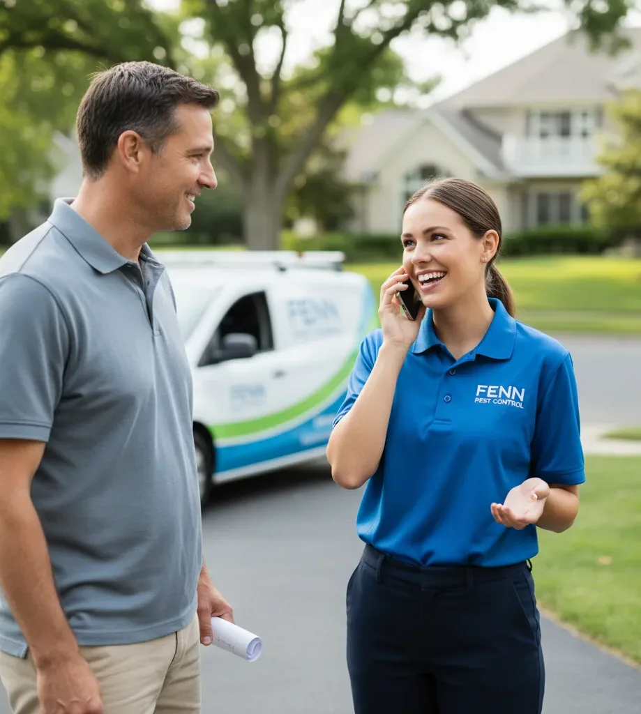 Fenn Pest Control customer support in Oakfield